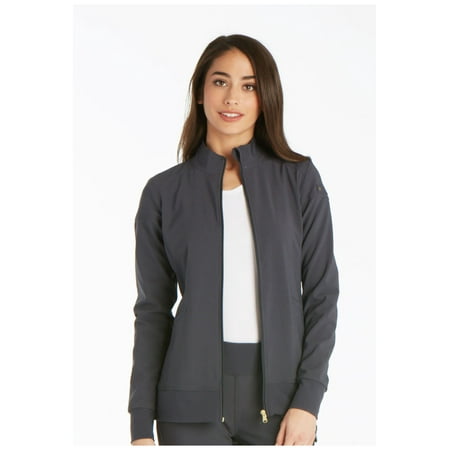 Cherokee Iflex Women's Warm Up Scrubs Jacket Zip Front CK303