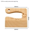 thumbnail image 1 of 3 Piezas Cuchillo de Madera para Niños para Cocinar, Lindo Pez Forma de Dinosaurio Juguete de Cocina Picador Cortador de Verduras y Frutas, Juguetes de Herramientas de Cocina, 1 of 5