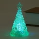 thumbnail image 1 of Decoraciones navideñas para árbol de Navidad, luz nocturna de cristal, regalo de Nochebuena, luz LED con forma de vela, decoración de mesa, 1 of 4