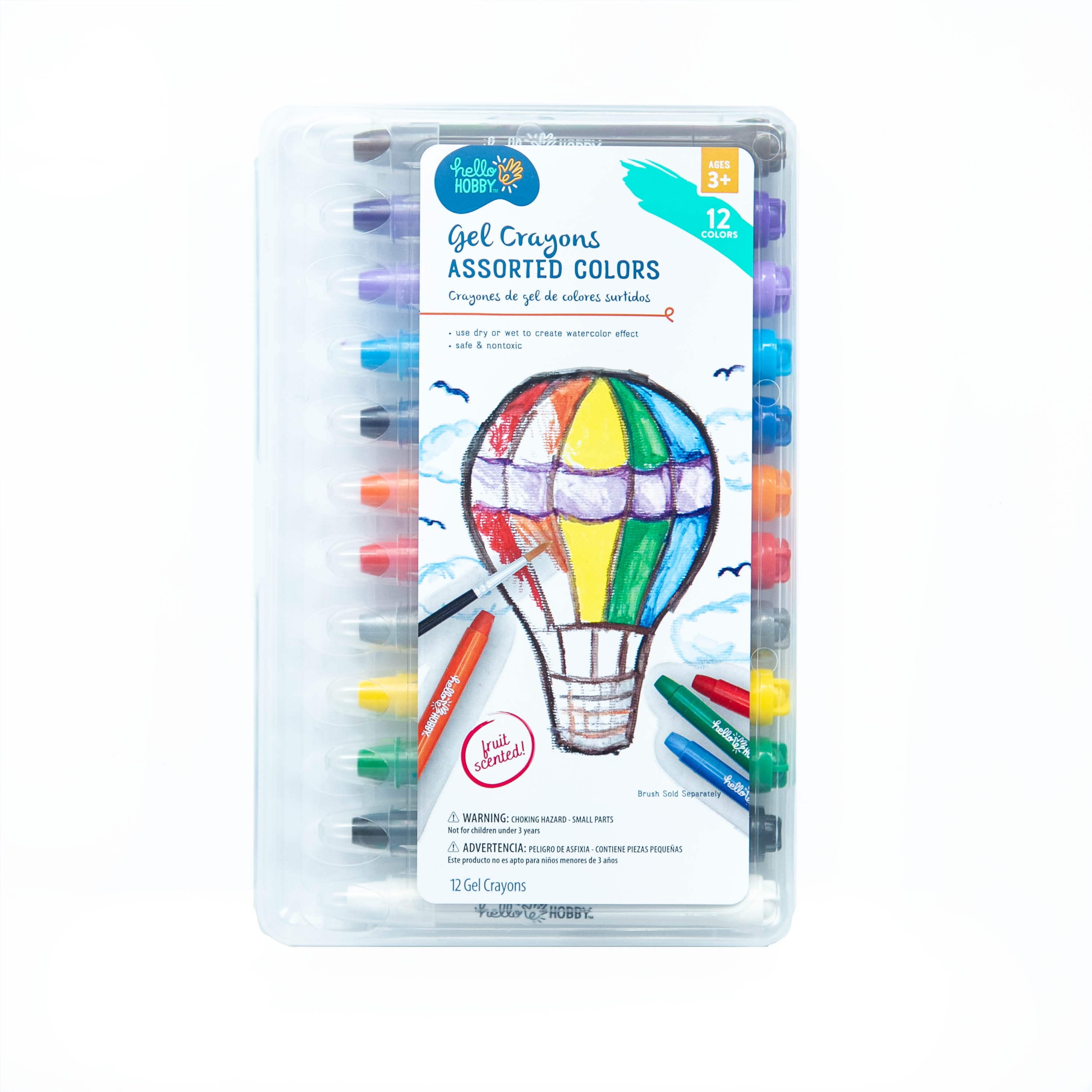 Hello Hobby Fruit Scented Watercolor Cream Set (12 Pack)