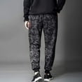 thumbnail image 2 of Ana Men Long Casual Sports Pants Gym Slim Fit Trousers Camo Jogger Gym Sweatpants, 2 of 10