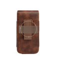 thumbnail image 6 of Luxmo Belt Holster for Samsung Galaxy A15 5G, Vertical PU Leather Phone Clip Pouch Carrying Wallet Case with Magnetic Closure and Card Slots - Brown, 6 of 9