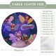 thumbnail image 2 of L.O.L. SURPRISE!-theme Fitted Round Tablecloths Elastic Edged Table Covers Waterproof Table Cloth for Kitchen Holiday Party Tables Decor 120cm, 2 of 6