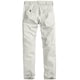 thumbnail image 4 of Pantalones casuales ajustados de pierna recta para hombre, talla 36, color albaricoque claro, 4 of 6