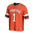 thumbnail image 2 of GameDay Greats #1 Orange Syracuse Orange Lightweight Collegiate Football Fashion Jersey, 2 of 4