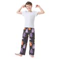 thumbnail image 2 of FORMRS Boys Pajama Pants with Pockets Size 13-14Y Kids Lounge Sleep Bottoms, Yellow Halloween Ghosts, 2 of 8