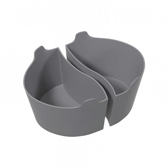 ACDANC Silicone Slow Cooker Liners Compatible with 6-8 Qt,Slow Cooker Divider Allows Cooking Two Different Meals at Once,Reusable Silicone Divider Insert,Dishwasher Safe,BPA Free.