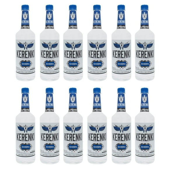 Pack de 12 Ginebra Kerenki 1 L Kerenki 1L