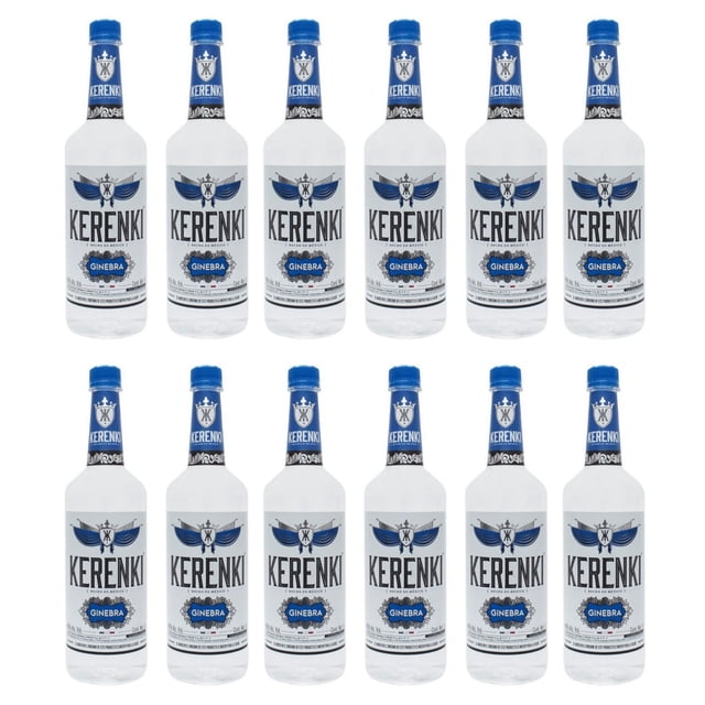 Pack de 12 Ginebra Kerenki 1 L Kerenki 1L