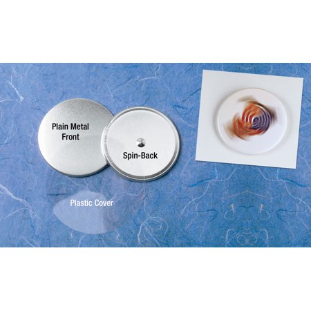 Badge-A-Minit 2 1/4  Metal Spin-Back Button Sets Sets - 100 Sets