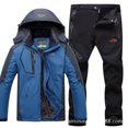 thumbnail image 3 of Traje de esquí para hombres deportes al aire libre traje de hombres guapo a prueba de viento impermeable cálido traje de esquí de invierno, 3 of 5