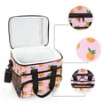 thumbnail image 6 of FORMRS Insulated Cooler Bag 24 Cans Capacity Soft Leakproof Lunch Box with Side Pockets, Cartoon Oranges, 6 of 7