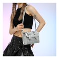 thumbnail image 2 of IELGY versatile silver Cambridge bag, cute student messenger bag, 2 of 2