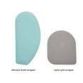 thumbnail image 6 of Kitchenaid Set of 2 Bowl Scraper in Aqua Sky and Grey, 6 of 7