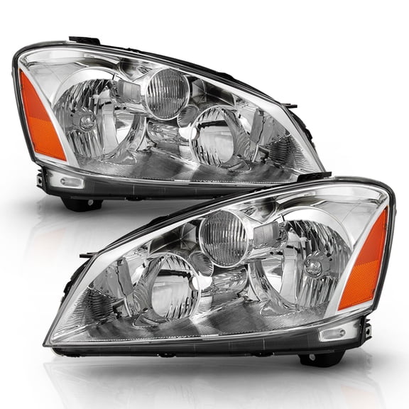For 2005-2006 Nissan Altima Halogen Headlights Headlamps Replacement Left Right