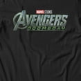thumbnail image 3 of Marvel Avengers Doomsday Men's Full Color Logo T-Shirt (Black, X-XXXL), 3 of 4