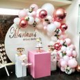 thumbnail image 1 of Muyoka Kit de arco de guirnalda de globos de polvo dorado, 103 piezas Globos de látex de confeti con accesorios de globo para cumpleaños Baby Shower Boda Graduación Aniversario Decoraciones de fiesta Muyoka Hogar, 1 of 7