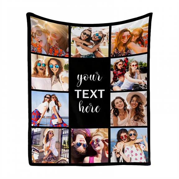 AUQ Throw Blanket,Smooth Anti-Pill Finish Throw Blanket for Couch,Long Lasting Comfort Bed Blankets,Style1,68*85in