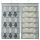 thumbnail image 1 of Organizador Colgante Uxcell, Bolsa de Almacenamiento para Sujetadores, Estantes de Almacenamiento Colgantes de Doble Cara para Ropa Interior Calcetines Armarios Dormitorio Baño, Gris (6+18 Bolsillos), 1 of 7