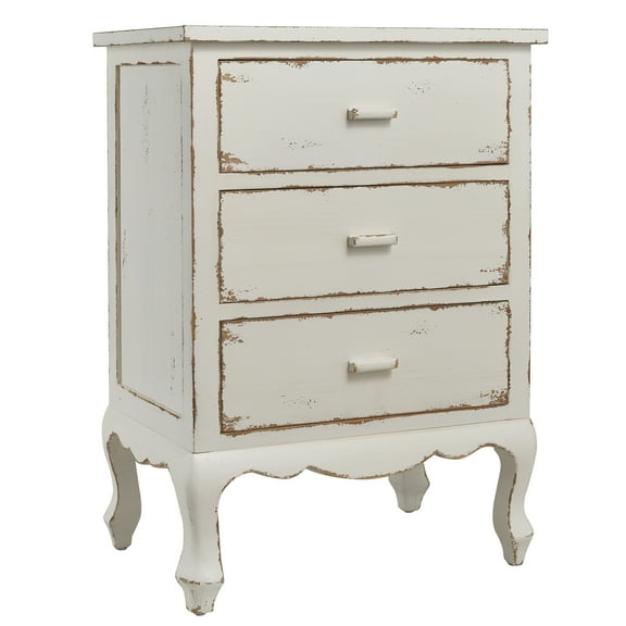 Park Designs Distressed White Cupboard