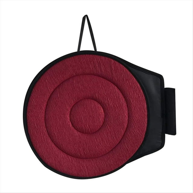 360 Rotating Seat Cushion for Car, 360 Rotating Seat Non Slip Cushion, 360 Rotating Seat Cushion, Rotating Car Seat,C,1 * Rotating Seat Cushion,Red