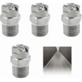 thumbnail image 1 of High Pressure Stainless Steel Spray Nozzles - For Surface Cleaners Washing Nozzle 65 Degrees Opening 1.3 Mm Threaded Connection 1/4', 1 of 4
