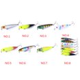 thumbnail image 1 of 1pcs/7pcs 3D Eyes Hooks Simulation Fish Hard Simulation Bait Deep Sea Bait Deep Sea Bass Fishing Tackle Aritificial Lures, 1 of 8