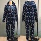 thumbnail image 5 of ICHUANYI Clearance Fashion Women Christmas Pajamas Snowman Print Jumpsuit Long-sleeved Tracksuit ICHUANYI "ICHUANYI", 5 of 6