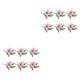 thumbnail image 2 of Flores artificiales de PVC Toystoory 6 piezas Decorativas, 2 of 6