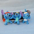 thumbnail image 2 of Figuras de acción de Lilo & Stitch de Disney para niños, figurita de colección de decoración de postura, modelo de juguete, regalo, 6 piezas por juego, 2 of 5