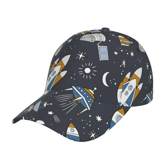 Wukai Space Cars Baseball Cap: Comfortable, Stylish, and Adjustable Hat for Sports, Daily Wear, and Outdoor Activities