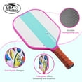 thumbnail image 4 of Pickle O'Joe Lightweight USAPA Approved Pickleball Paddle, Fiberglass, Tropical, 4 of 9