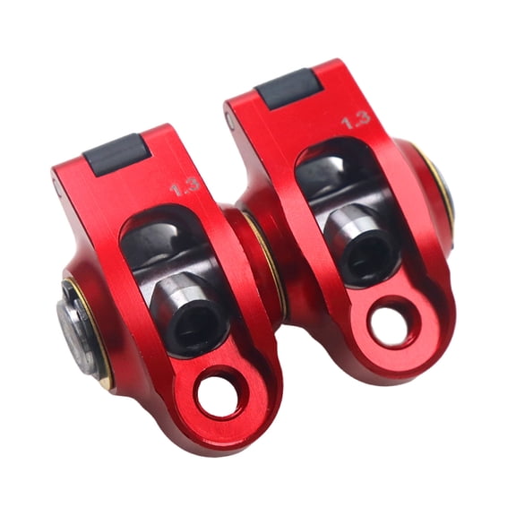 1.3 Ratio Rockers for GX200 Predator 212 224 Non-Hemi Engine Ultra-Light Roller Rockers 212cc 224cc Performance Parts(Red)