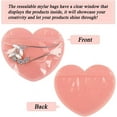 thumbnail image 6 of 100pcs Small Bags for Small Business, 3.5x5 inch Heart-Shaped Jewelry Bags Clear Mylar Ziplock Baggies Cute Packaging Supplies for Bracelets Sample, 6 of 16