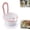 Pink, variant on 2026 New Cactus Kitchen Sink Strainer Basket, Sink Drain Strainer Self-Cleaning Faucet Hanging Filter Basket, Multifunctional Kitchen Sink Strainer Press Automatic Dumping Basket (Green)