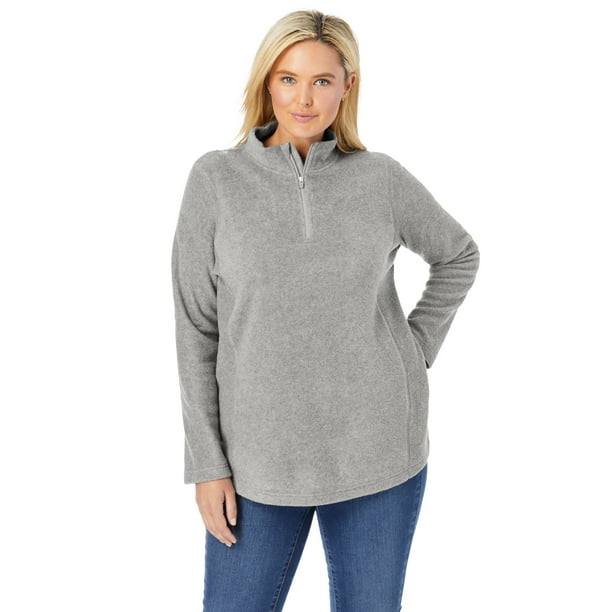 nike sportswear essential womens 14-zip fleece nike gb on women's quarter zip pullover fleece