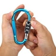 thumbnail image 4 of Carabiner Lock, Security Carabiner, Durable For Other Outings For Travel, 4 of 8