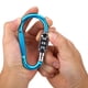thumbnail image 4 of Mosquetón de seguridad Ticfox para equipaje y bolsa de viaje con bloqueo de seguridad azul, 4 of 11