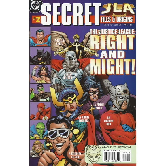 JLA Secret Files #2 VF ; DC Comic Book