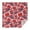 Red Footballs On, variant on Red Football Helmets with Bows Pattern Square Tablecloth,Waterproof Square Table Cover,Wipeable Spillproof Washable Table Cover for Home Kitchen Party Decor 52"x52"(132x132cm)