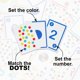 thumbnail image 3 of Juego de cartas SPLENDID SHUFFLE DOTS estilo Rummy para 2 a 6 jugadores, 3 of 5