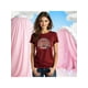 thumbnail image 1 of Playera Blusa De Mamá Estilo Arcoiris – Amor, Arcoíris y Corazones en Cada Suspiro Color Shedron Talla Mediana Marca Emil SaEs, 1 of 4