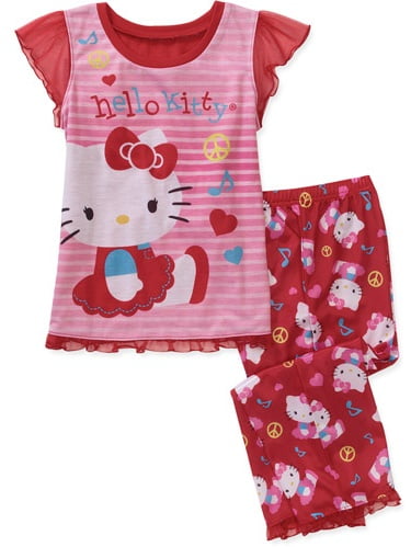Hello Kitty Music Girls 2 Piece Pajama S - Walmart.com