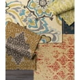 thumbnail image 4 of Hauteloom Lisle Wool Living Room, Bedroom Area Rug - Transitional - Medium Gray, Medium Brown, Charcoal - 5'6" x 8'6", 4 of 7