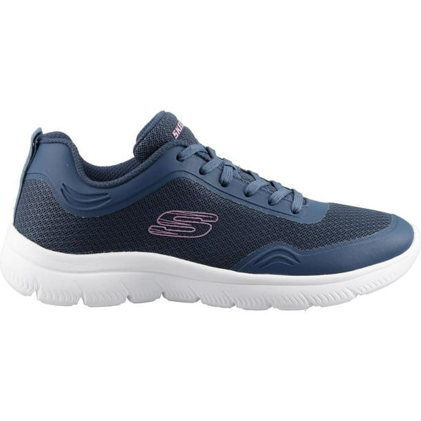 Tenis Mujer SKECHERS Textil Comodos Sports Versatil Textiles azul 22