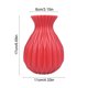 thumbnail image 3 of Hydroponic Vase Plastic Flower Arrangement Container with Water Storage, Imitation Ceramic Modern Home Office Decor, Plant Pot for Indoor Greenery, Floral Display Centerpiece for Tabletop Shelf Decor, 3 of 6