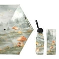 thumbnail image 2 of Forest and Mushrooms Umbrellas for Sun Auto Open Close UV50+ Waterproof 5-Fold Compact Fiberglass Frame, 2 of 6