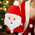 thumbnail image 4 of PVCS Santa Claus Doll Elk Plush Toy Snowman Doll Ragdoll Christmas Gift for Kids, 4 of 4