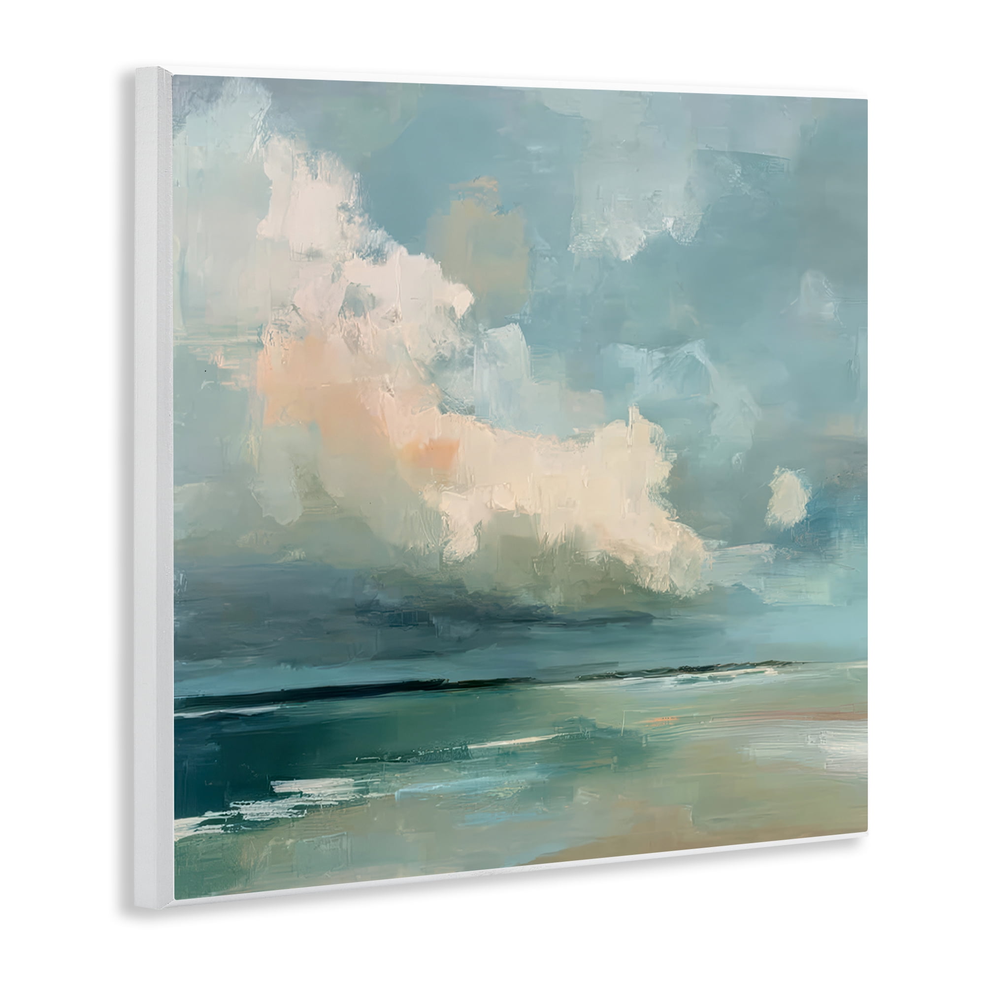 Stupell Industries Stormy Beach with Overhead Clouds Wall Plaque Art, design by Kim Curinga