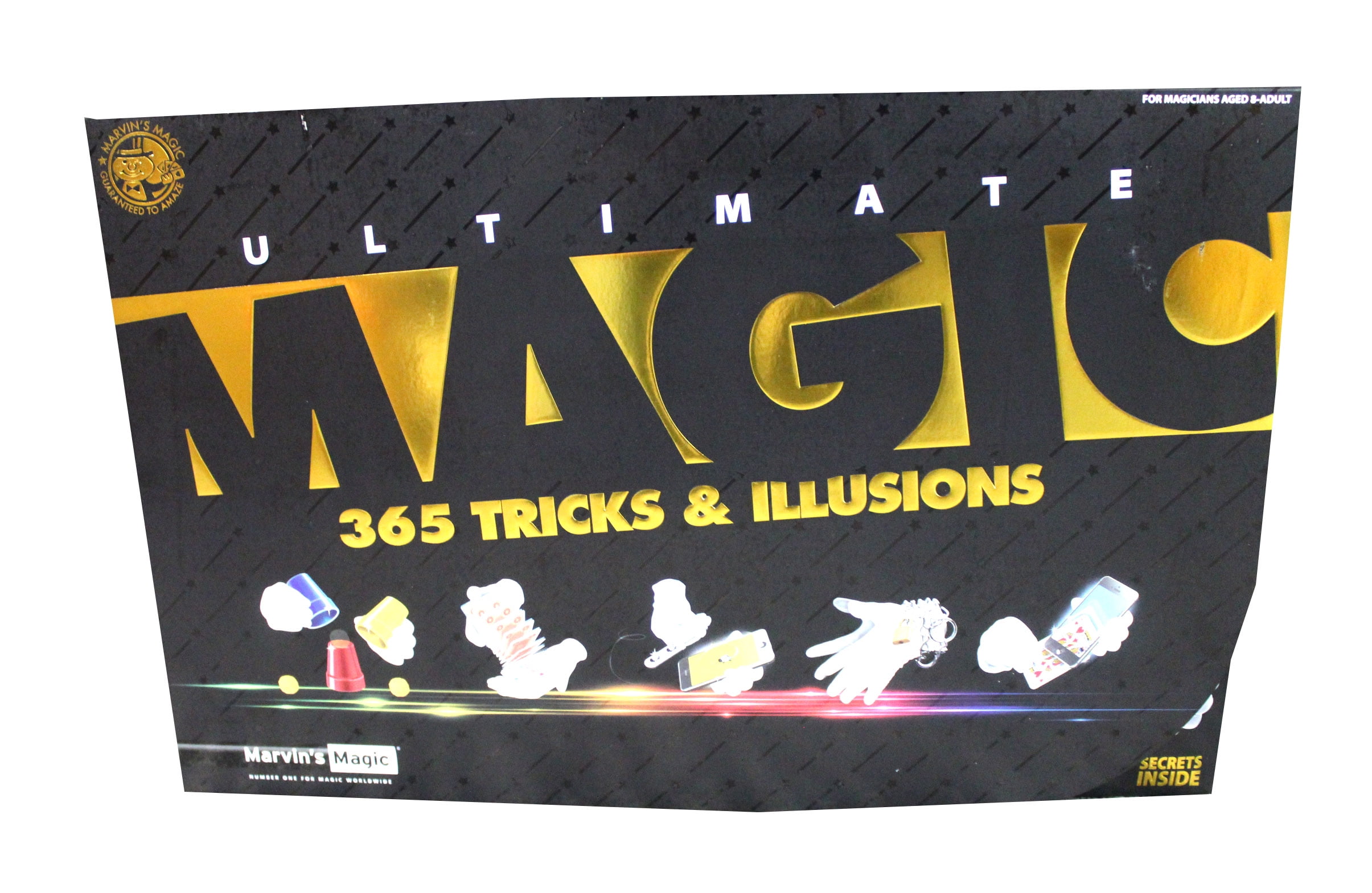 Marvin's Magic - Kids Magic Set - 365 Ultimate Magic Tricks & Illusions | Magic Tricks for Kids | Includes Svengali Cards, Flash Money Trick, Mind